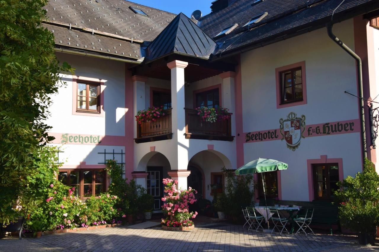 Seehotel Huber Sankt Gilgen Exterior foto